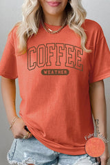 5000P-E3207 Coffee Weather Graphic Plus Heavy Cotton Tee $12.75