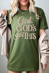US3001P-E3102 Girl, Godu2019s Got This Graphic Plus Tee $16
