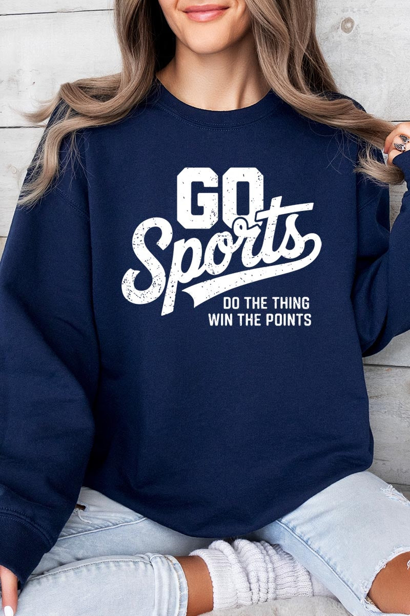 UL180-E3103 Go Sports Graphic Sweatshirt $20