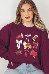 UL180-E3079 Texas Football Graphic Sweatshirt $20