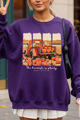 UL180P-E3172 Harvest Is Plenty Graphic Plus Sweatshirt $25