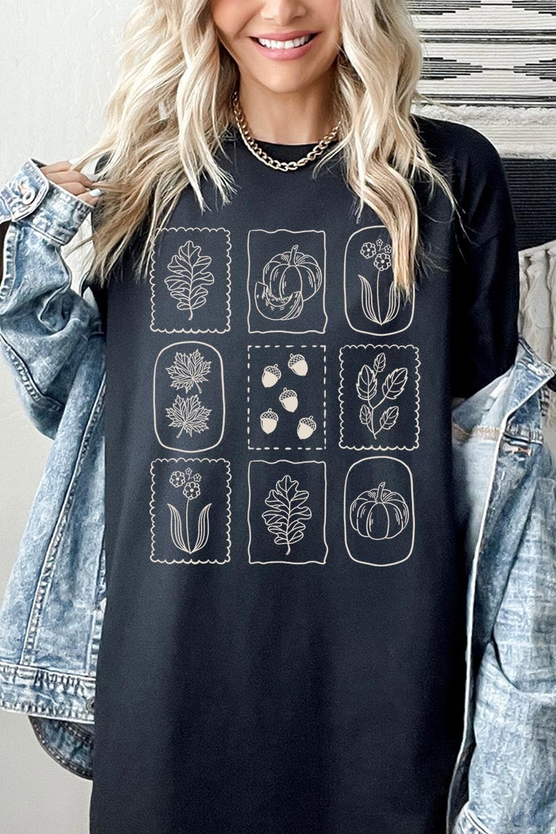 5000P-E3101 Autumn Graphic Plus Heavy Cotton Tee $12.75