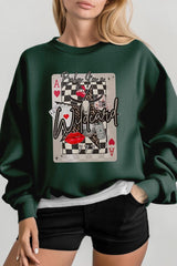 UL180-E3099 Retro Wildcard Graphic Sweatshirt $20