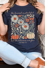 US3001P-E3173 Faith Harvest Graphic Plus Tee $16