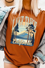 US3001-E3059 Lake Tahoe Graphic Tee $12.5
