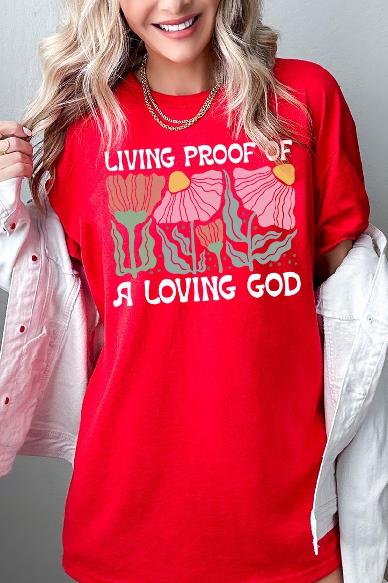 5000P-E3066 Living Proof of Graphic Plus Heavy Cotton Tee $12.75