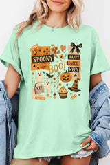 5000-E3084 Halloween collage Graphic Heavy Cotton Tee $9
