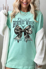 US3001-E3193 Hunters Wives Social Club Graphic Tee $12.5