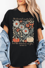5000P-E3173 Faith Harvest Graphic Plus Heavy Cotton Tee $12.75