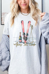 5000P-E3187 Apres Ski Club Graphic Plus Heavy Cotton Tee $12.75