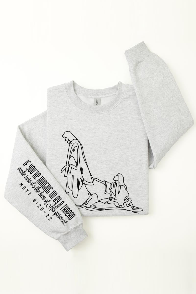 UL180P-E3075FS If Youu2019re Hanging On Graphic Plus Sweatshirt $27