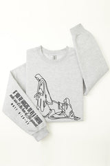 UL180-E3075FS If Youu2019re Hanging On Graphic Sweatshirt $22