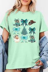 5000-E3180 Western Christmas Graphic Heavy Cotton Tee $9