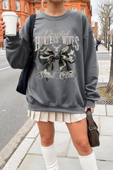 UL180P-E3193 Huntersu2019 Wives Social Club Graphic Plus Sweatshirt $25