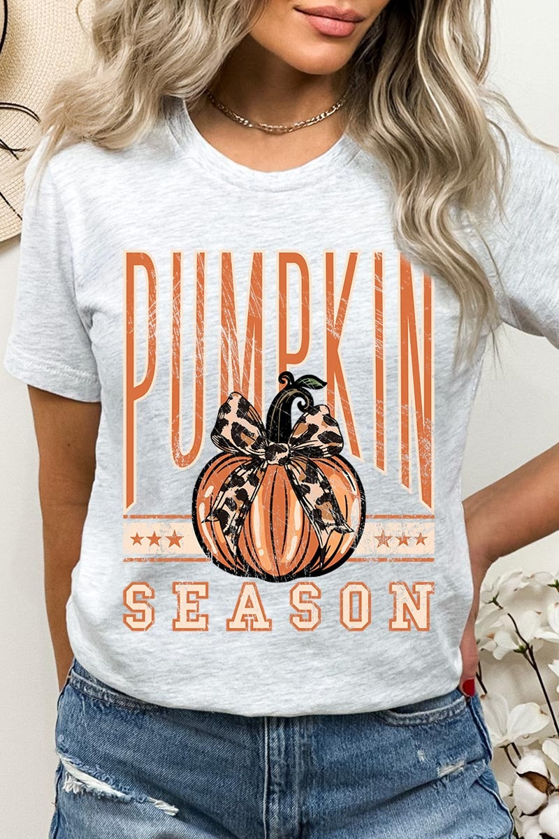 US3001P-E3145 Pumpkin Season Graphic Plus Tee $16