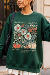 UL180-E3173 Faith Harvest Graphic Sweatshirt $20