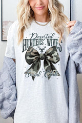 5000-E3193 Huntersu2019 Wives Social Club Graphic Heavy Cotton Tee $9