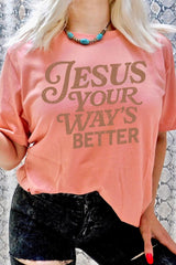 US3001P-E3114 Christian Graphic Plus Tee $16
