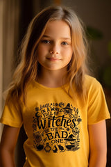 US3001Y-E3139Z In a World of Witches Kids Graphic Tee $11