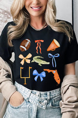US3001P-E3078 Florida Football Graphic Plus Tee $16