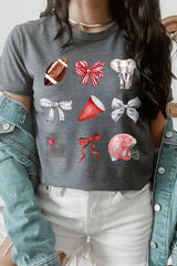 US3001P-E3076 Alabama Football Graphic Plus Tee $16