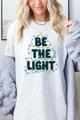 5000-E3202 Be the Light Christmas Graphic Heavy Cotton Tee $9
