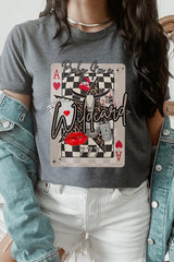 US3001P-E3099 Retro Wildcard Graphic Plus Tee $16