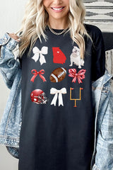 5000-E3080 Georgia Football Graphic Heavy Cotton Tee $9