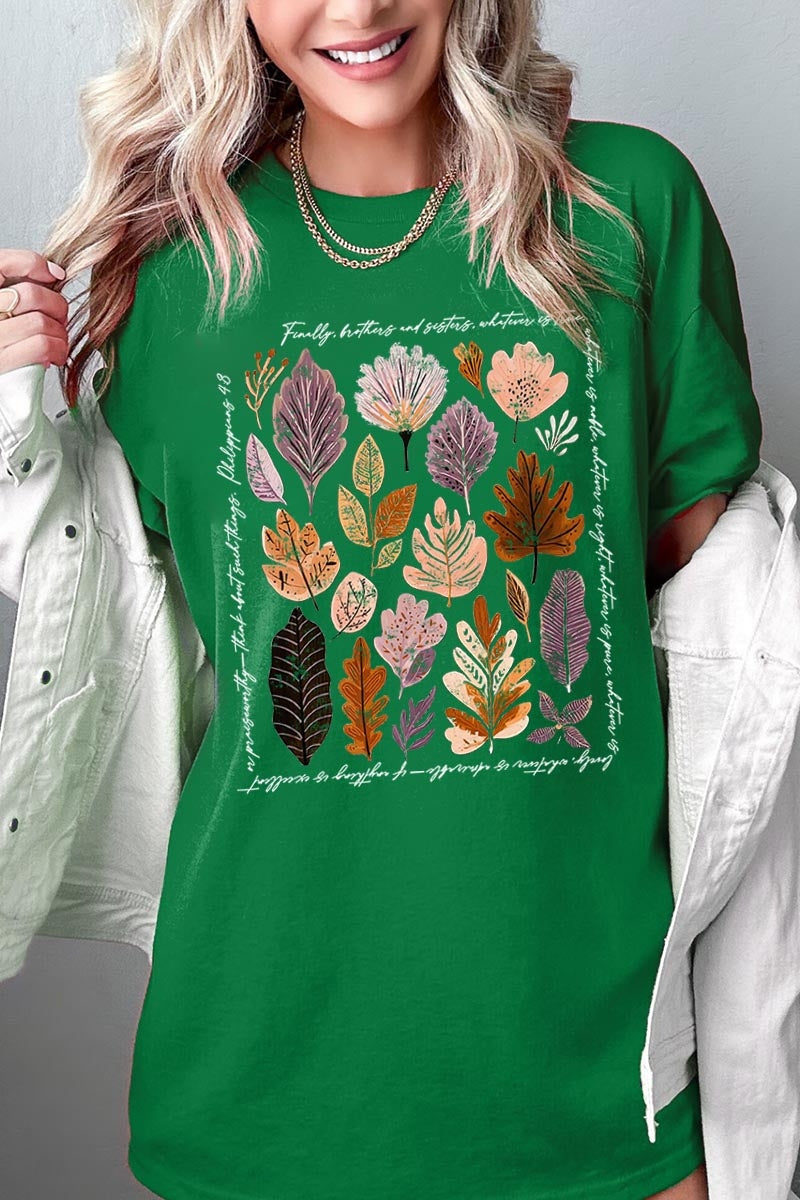 5000-E3147 Christian Fall Graphic Heavy Cotton Tee $9