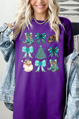 5000-E3180 Western Christmas Graphic Heavy Cotton Tee $9