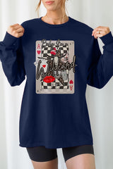 UL240P-E3099 Retro Wildcard Graphic Plus Long Sleeve Tee $17