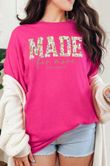 5000P-E3068 Made for More Faith Graphic Plus Heavy Cotton Tee $12.75