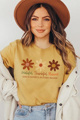 US3001P-E3165 Boho Fall Christian Graphic Plus Tee $16