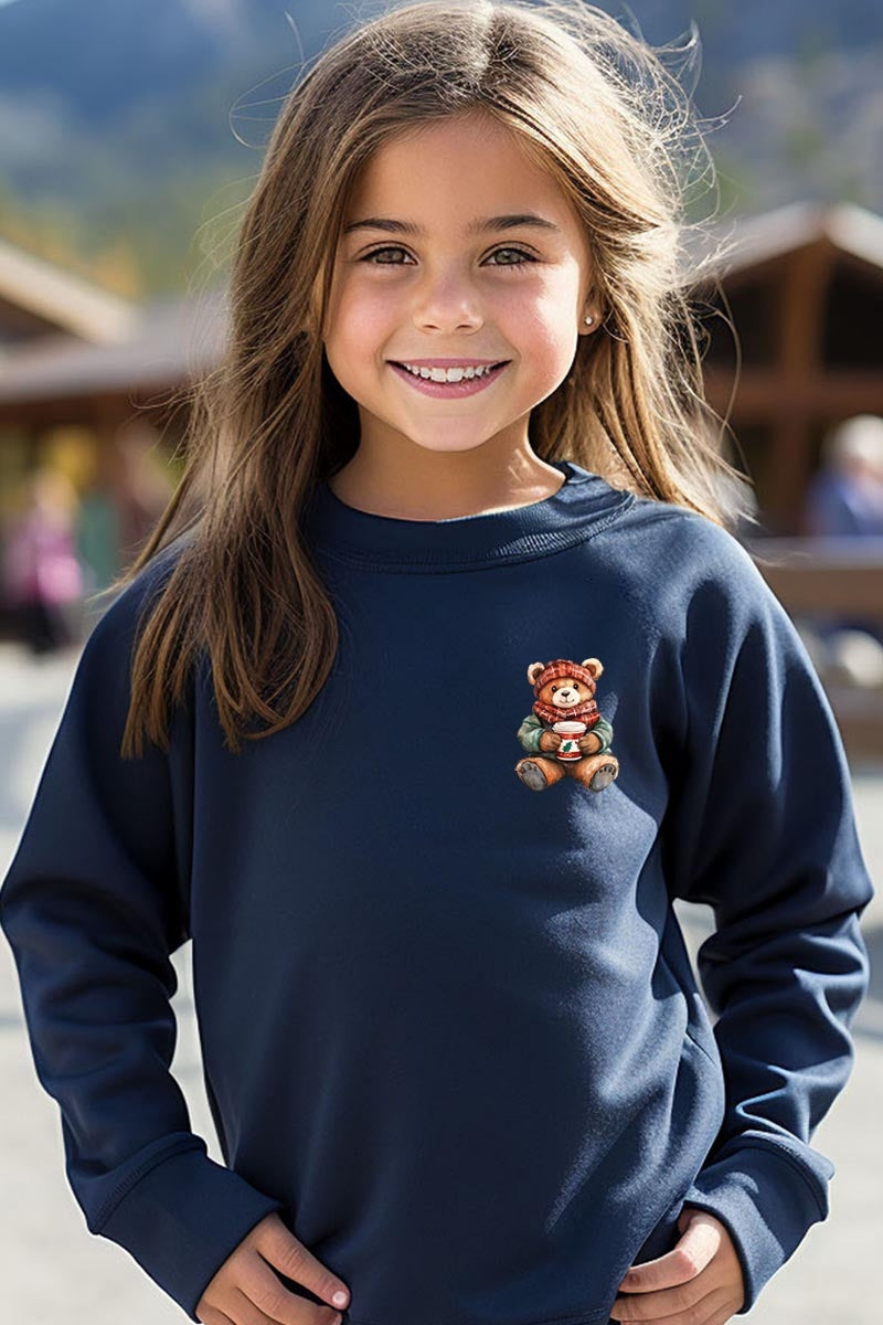 UL180B-E3175Z Christmas bear Kids Graphic Sweatshirt $20