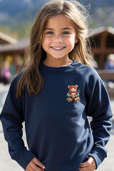 UL180B-E3175Z Christmas bear Kids Graphic Sweatshirt $20