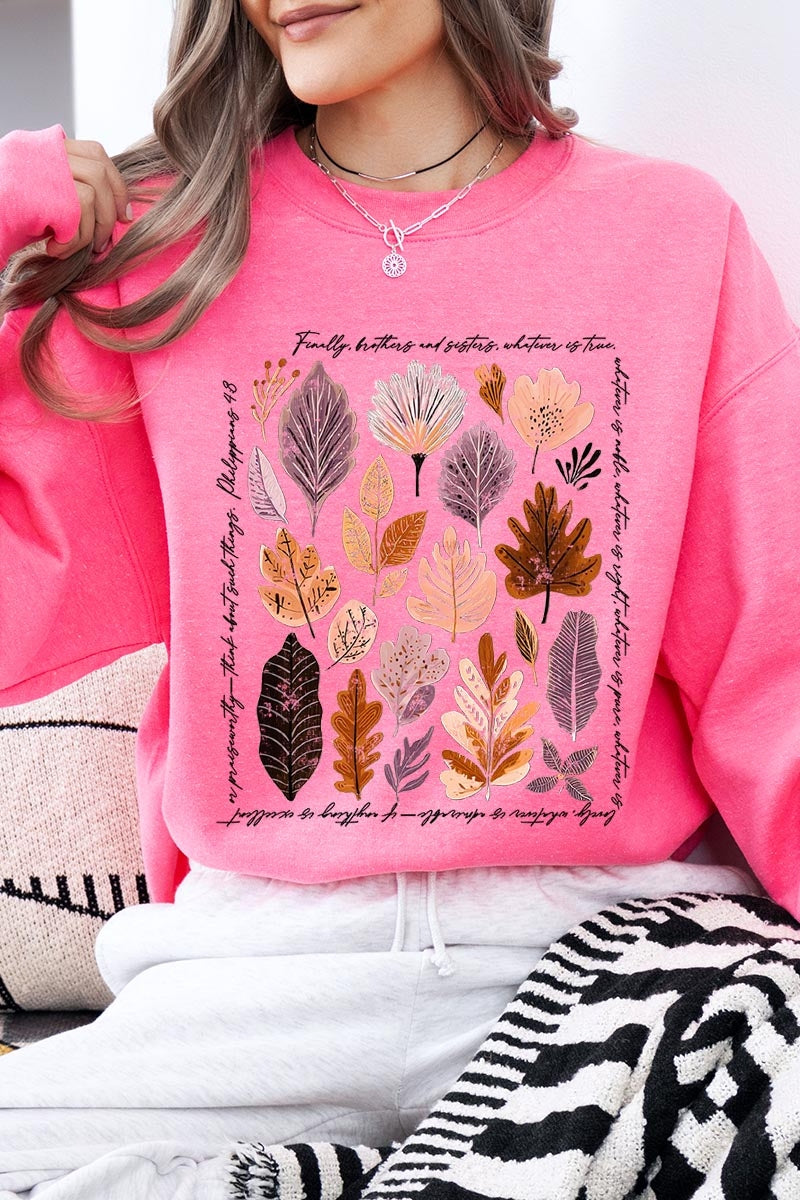 UL180-E3147 Christian Fall Graphic Sweatshirt $20