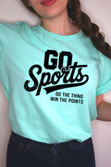 US3001-E3103 Go Sports Graphic Tee $12.5