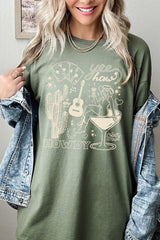 5000P-E3097 Cowgirl Country Music Plus Heavy Cotton Tee $12.75