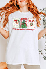 5000P-E3201 Most Wonderful Time Graphic Plus Heavy Cotton Tee $12.75