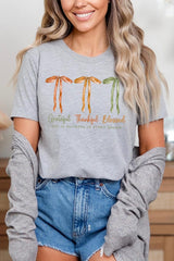 US3001-E3111 Grateful Thankful Blessed Graphic Tee $12.5