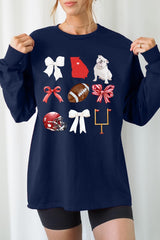 UL240-E3080 Georgia Football Graphic Long Sleeve Tee $13.75