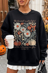 UL180P-E3173 Faith Harvest Graphic Plus Sweatshirt $25