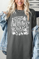 5000P-E3139 In a World of Witches Plus Heavy Cotton Tee $12.75