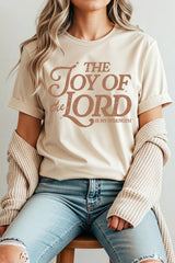 US3001P-E3179 Joy of the Lord Graphic Plus Tee $16