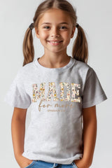 US3001Y-E3068Z Made for More Faith Kids Graphic Tee $11