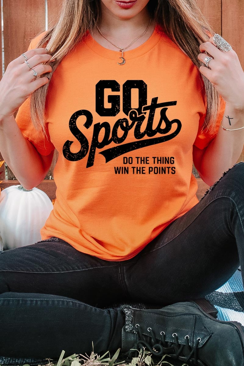 US3001P-E3103 Go Sports Graphic Plus Tee $16
