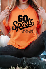 US3001-E3103 Go Sports Graphic Tee $12.5