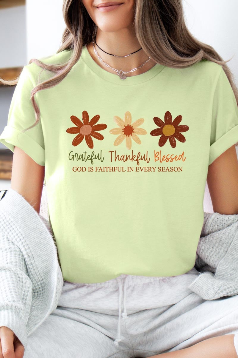 US3001-E3165 Boho Fall Christian Graphic Tee $12.5
