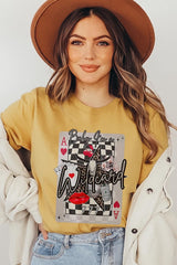 US3001P-E3099 Retro Wildcard Graphic Plus Tee $16