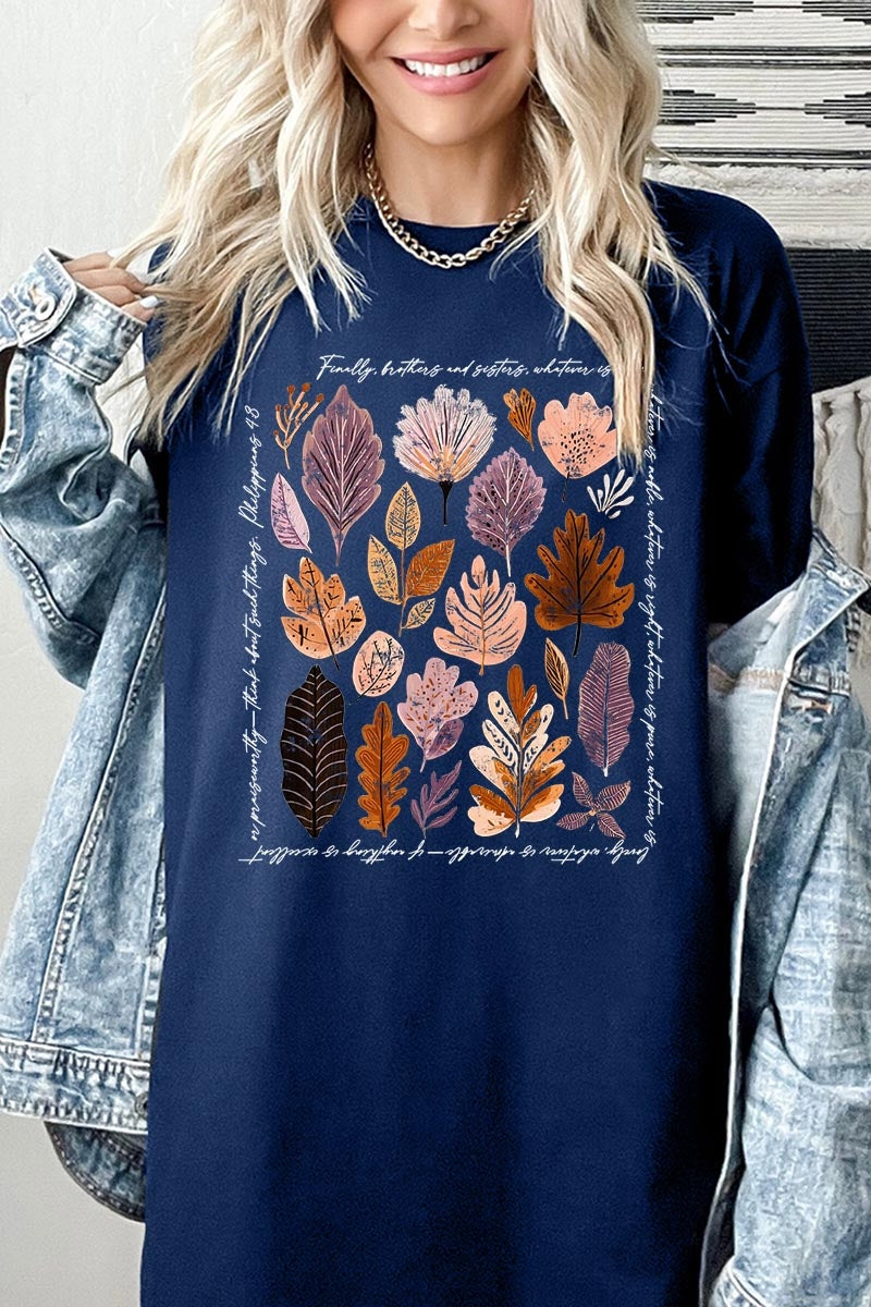 5000-E3147 Christian Fall Graphic Heavy Cotton Tee $9